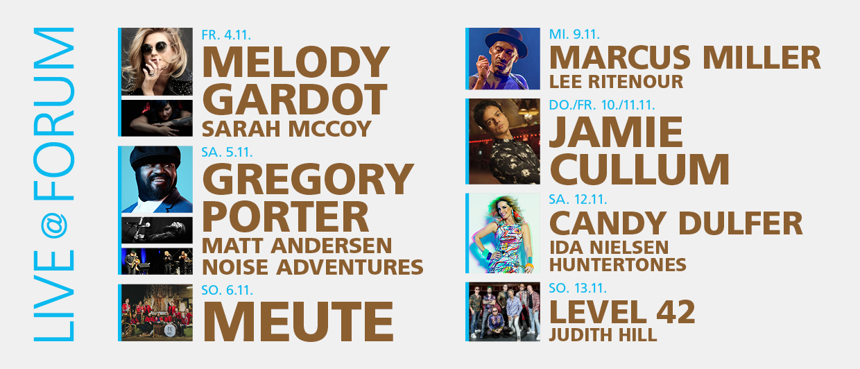 43. Leverkusener Jazztage im Forum Leverkusen Leverkusener Jazztage